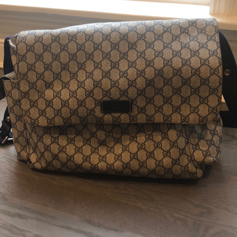 Gucci diaper bag